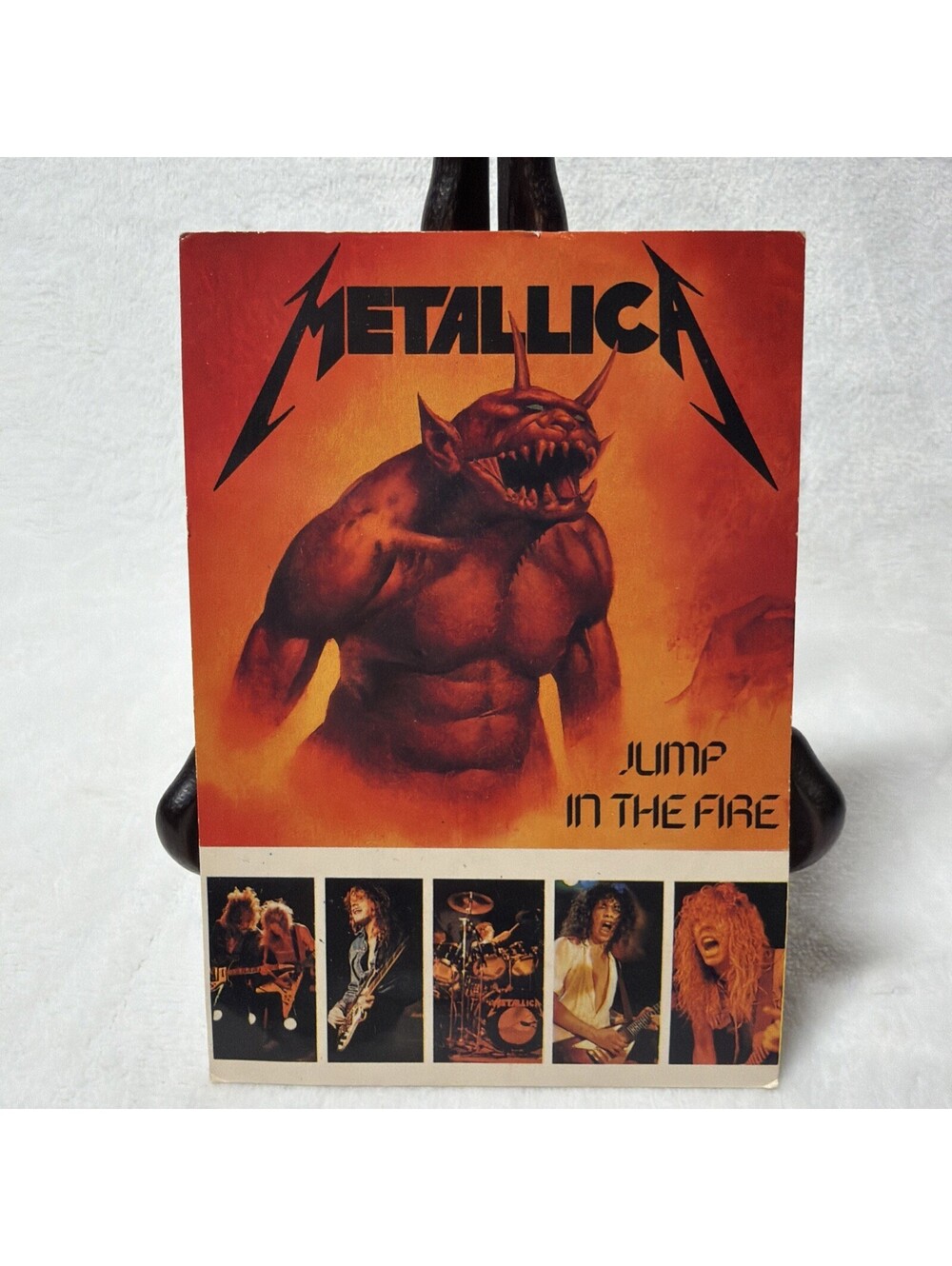 Vintage - metallica - jump in the fire - Postcard